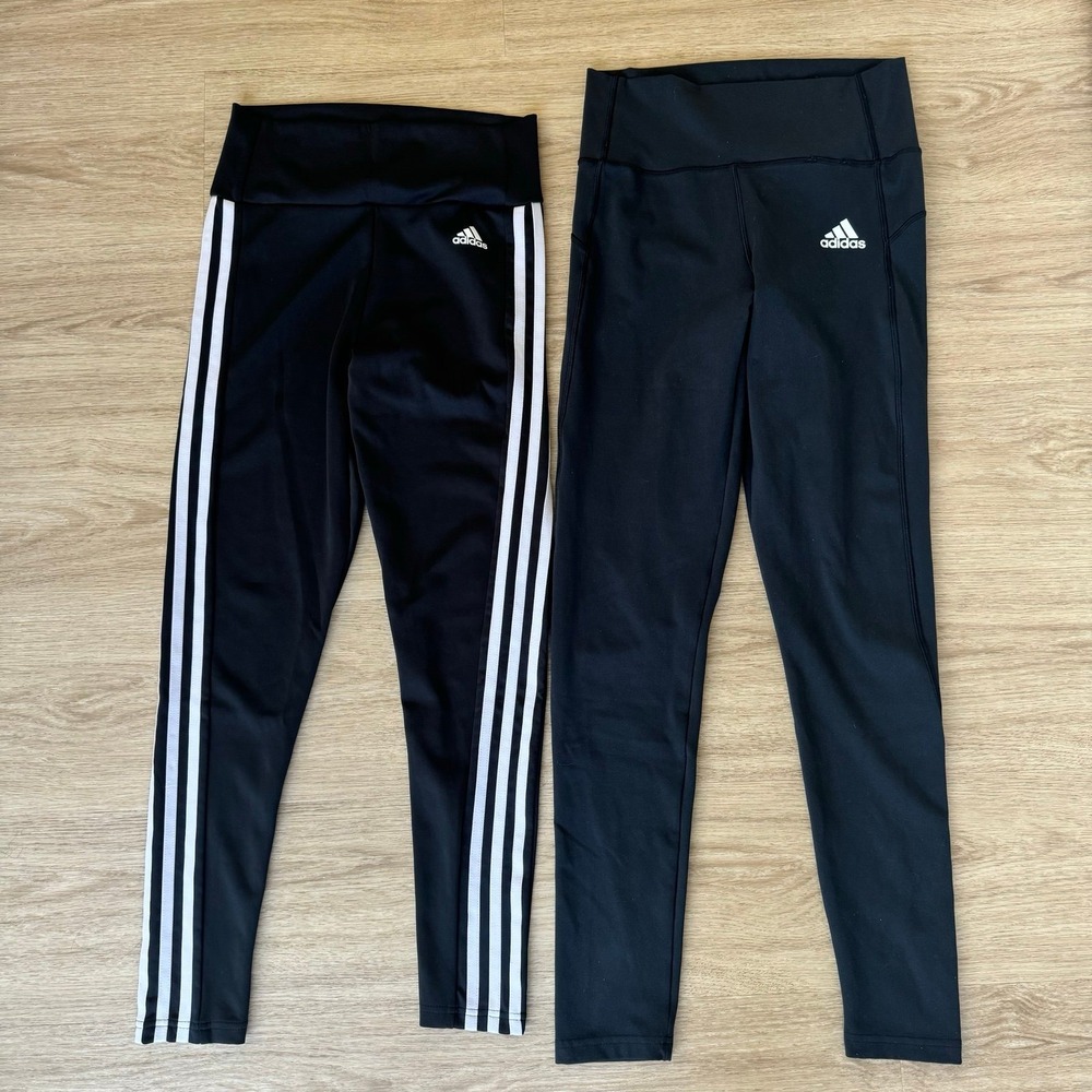 adidas size small leggings bundle workout athletic yoga gym leggings pants